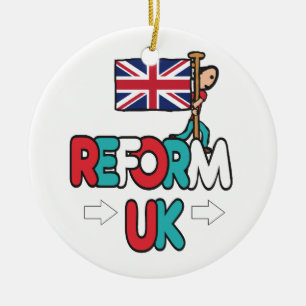 Adorno De Cerámica Reforma del Reino Unido