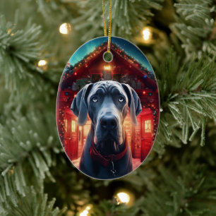 Adorno De Cerámica Regalo conmemorativo de perro, regalo para amante 