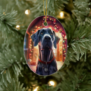Adorno De Cerámica Regalo conmemorativo de perro, regalo para amante 