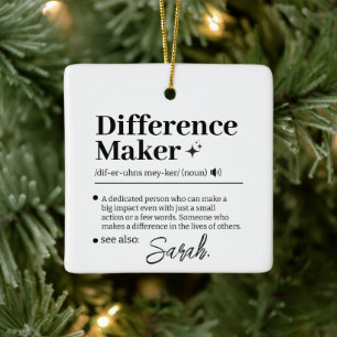 Adorno De Cerámica Regalo de agradecimiento personalizado para mentor