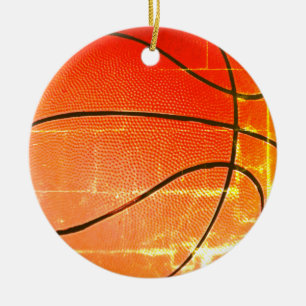 Adorno De Cerámica Regalo de baloncesto de época
