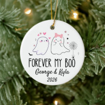 Regalo de boda de Halloween para pareja de fantasm