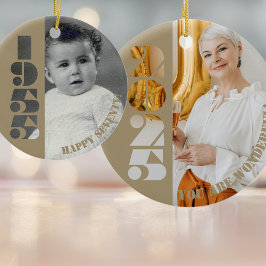 Adorno De Cerámica Regalo de cumpleaños 70 Nacido en 1955