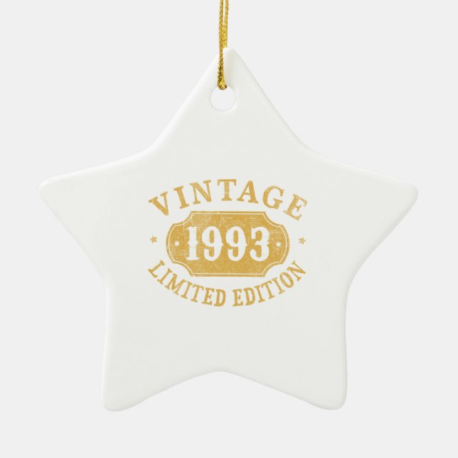 Adorno De Cerámica Regalo de cumpleaños a Best Limited para los años  (Frente)