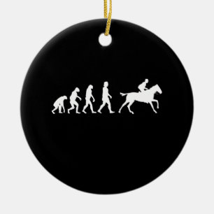 Adorno De Cerámica Regalo de equitación para caballos