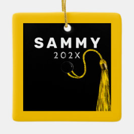 Adorno De Cerámica Regalo de graduación Keepsake