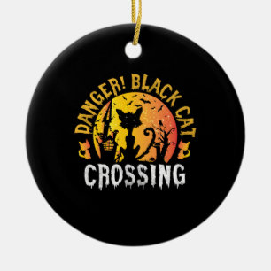 Adorno De Cerámica Regalo de Halloween Día de cumpleaños del cruzad
