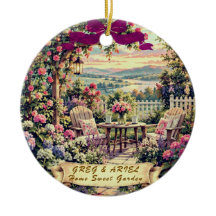Regalo de jardín personalizado para pareja. Regalo