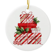 Regalo de Navidad Pilas Rayas de Caramelo