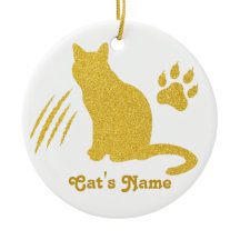 Regalo de Navidades del propietario del gato