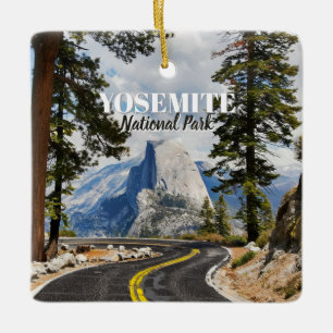 Adorno De Cerámica Regalo de recuerdo de Half Dome Yosemite National