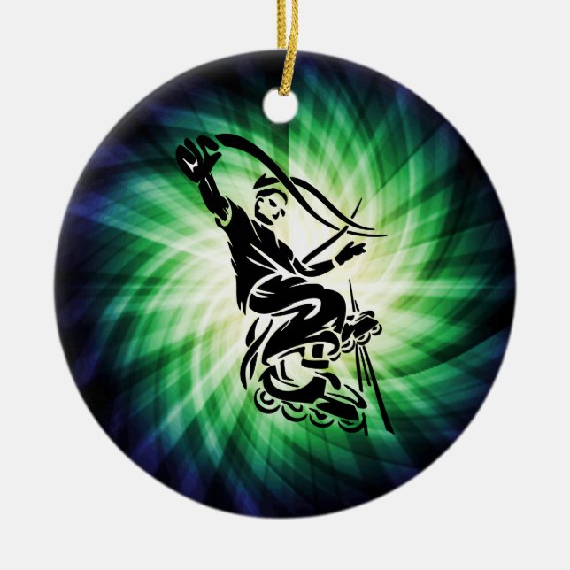 Adorno De Cerámica Regalo de Rollerblade de Guay (Frente)