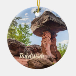 Adorno De Cerámica regalo de Teufelstisch Hinterweidenthal Pfalz Alem