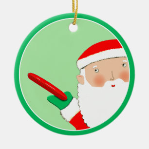 Adorno De Cerámica Regalo de vacaciones de disco de disco personaliza