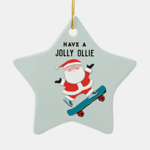 Adorno De Cerámica Regalo de vacaciones de patinaje creativo