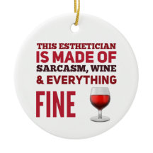 Regalo de vino estético