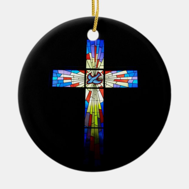 Adorno De Cerámica Regalo del aniversario de la ordenación de sacerdo (Frente)