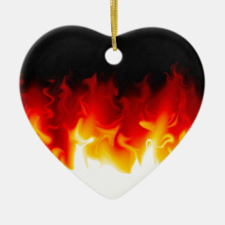 Adorno De Cerámica Regalo del infierno en fuego