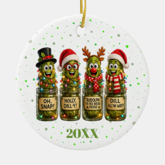 Adorno De Cerámica Regalo para amante de pepinillos