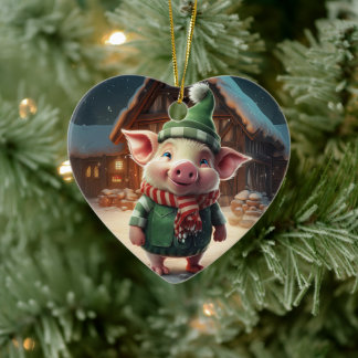 Adorno De Cerámica Regalo para amantes de animales, regalo para amant