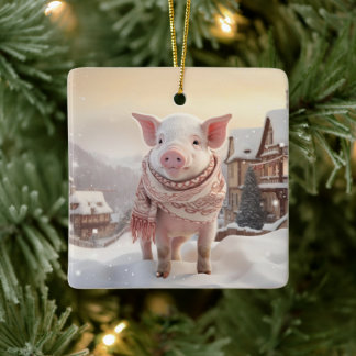 Adorno De Cerámica Regalo para amantes de animales, regalo para amant