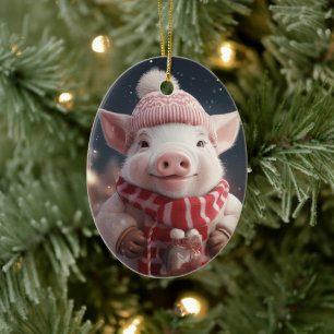 Adorno De Cerámica Regalo para amantes de animales, regalo para amant