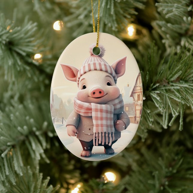 Adorno De Cerámica Regalo para amantes de animales, regalo para amant (Árbol)