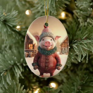 Adorno De Cerámica Regalo para amantes de animales, regalo para amant