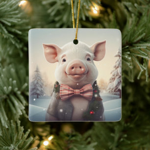 Adorno De Cerámica Regalo para amantes de animales, regalo para amant