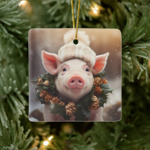 Adorno De Cerámica Regalo para amantes de animales, regalo para amant