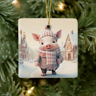 Adorno De Cerámica Regalo para amantes de animales, regalo para amant