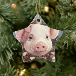 Adorno De Cerámica Regalo para amantes de animales, regalo para amant