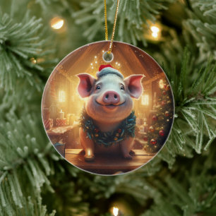 Adorno De Cerámica Regalo para amantes de animales, regalo para amant