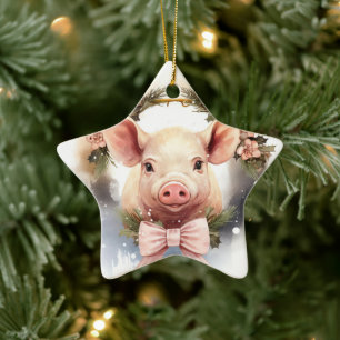 Adorno De Cerámica Regalo para amantes de animales, regalo para amant
