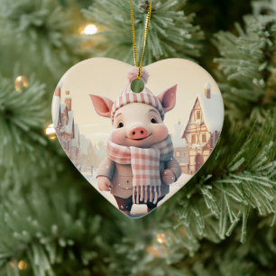 Adorno De Cerámica Regalo para amantes de animales, regalo para amant