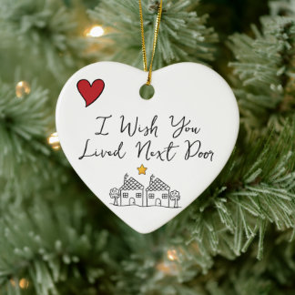 Adorno De Cerámica regalo para el mejor amigo que quisiera que vivier