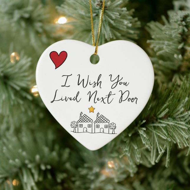 Adorno De Cerámica regalo para el mejor amigo que quisiera que vivier (Árbol)