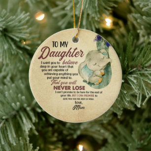 Adorno De Cerámica Regalo para la hija- De mamá