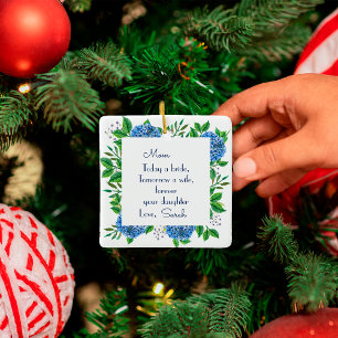 Adorno De Cerámica Regalo Para La Madre De La Novia De La Novia