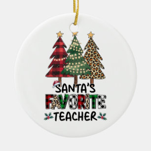 Adorno De Cerámica Regalo para maestros   El maestro favorito de Sant