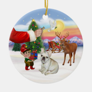 Adorno De Cerámica Regalo para un Bulldog Francés