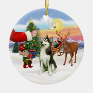 Adorno De Cerámica Regalo para un Husky Siberiano (#3)