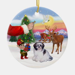 Adorno De Cerámica Regalo para un Shih Tzu (A)