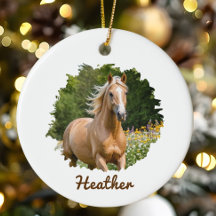 Regalo personalizado de Navidades de caballos para