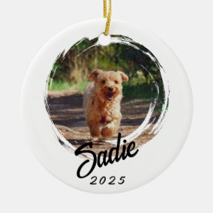 Adorno De Cerámica Regalo personalizado para amantes de mascotas - Fo