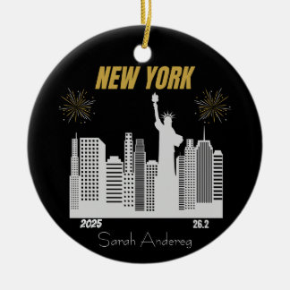 Adorno De Cerámica Regalo personalizado para corredor del Maratón de 