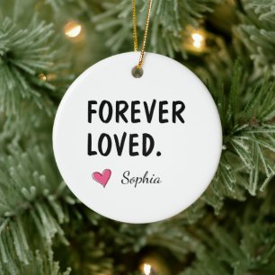 Adorno De Cerámica Regalo Personalizado para Hija Amada por Siempre