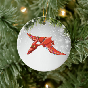 Adorno De Cerámica Regalo Pteranodon Para Niño Adulto Pteranodon Love