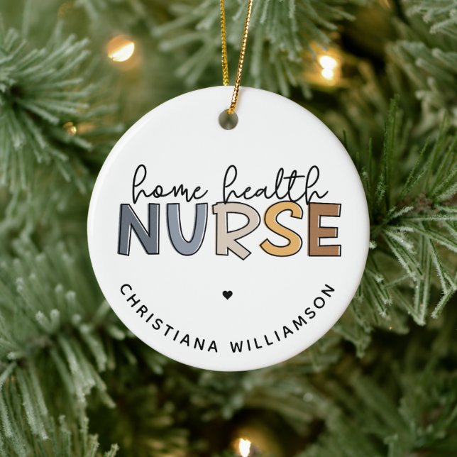 Adorno De Cerámica Regalos de Agradecimiento para Enfermeras de Salud (Árbol)