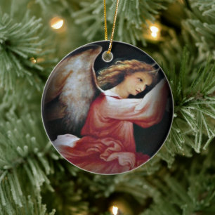 Adorno De Cerámica Regalos de Ángel Barroco 2023